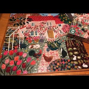 Eeboo English cottage 1000 pc puzzle